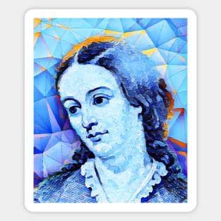 Margaret Fuller Portrait | Margaret Fuller artwork | Margaret Fuller Painting Magnet